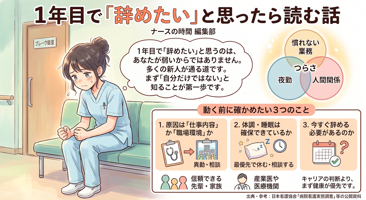 1年目で「辞めたい」と思ったら読む話